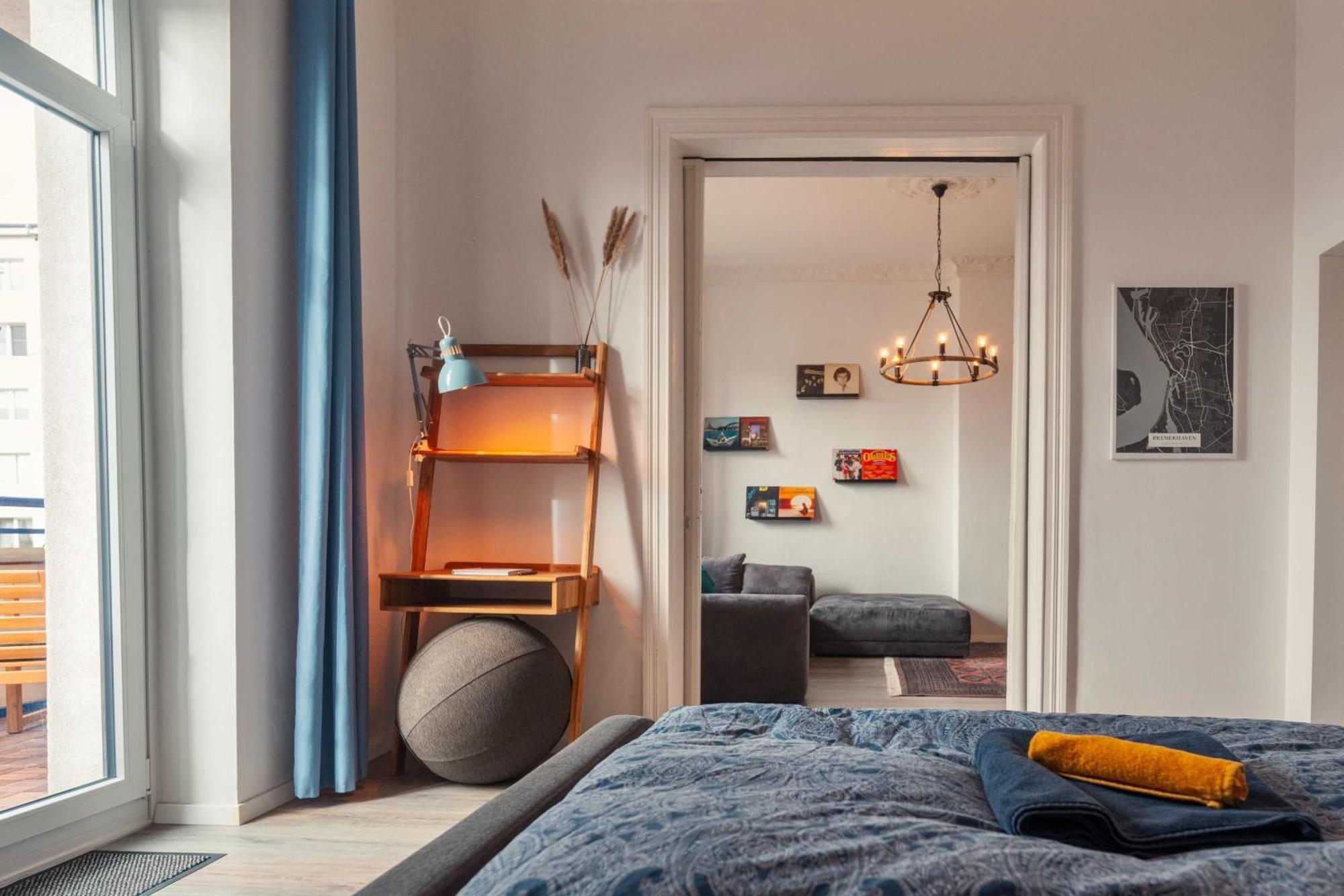 Urban Apartment - Stilvoll & Im Herzen Der Stadt بريمرهافن المظهر الخارجي الصورة